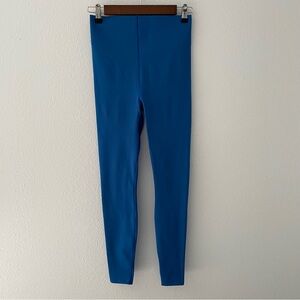 Savage X Fenty Hotline High Waisted Electric Blue Yoga Workout Leggings Sz 8-10